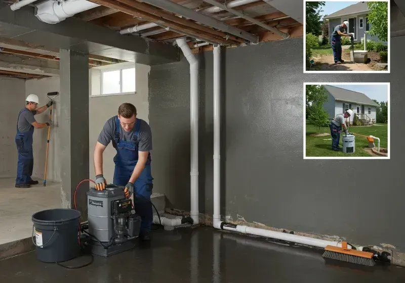 Basement Waterproofing and Flood Prevention process in Sioux Center, IA